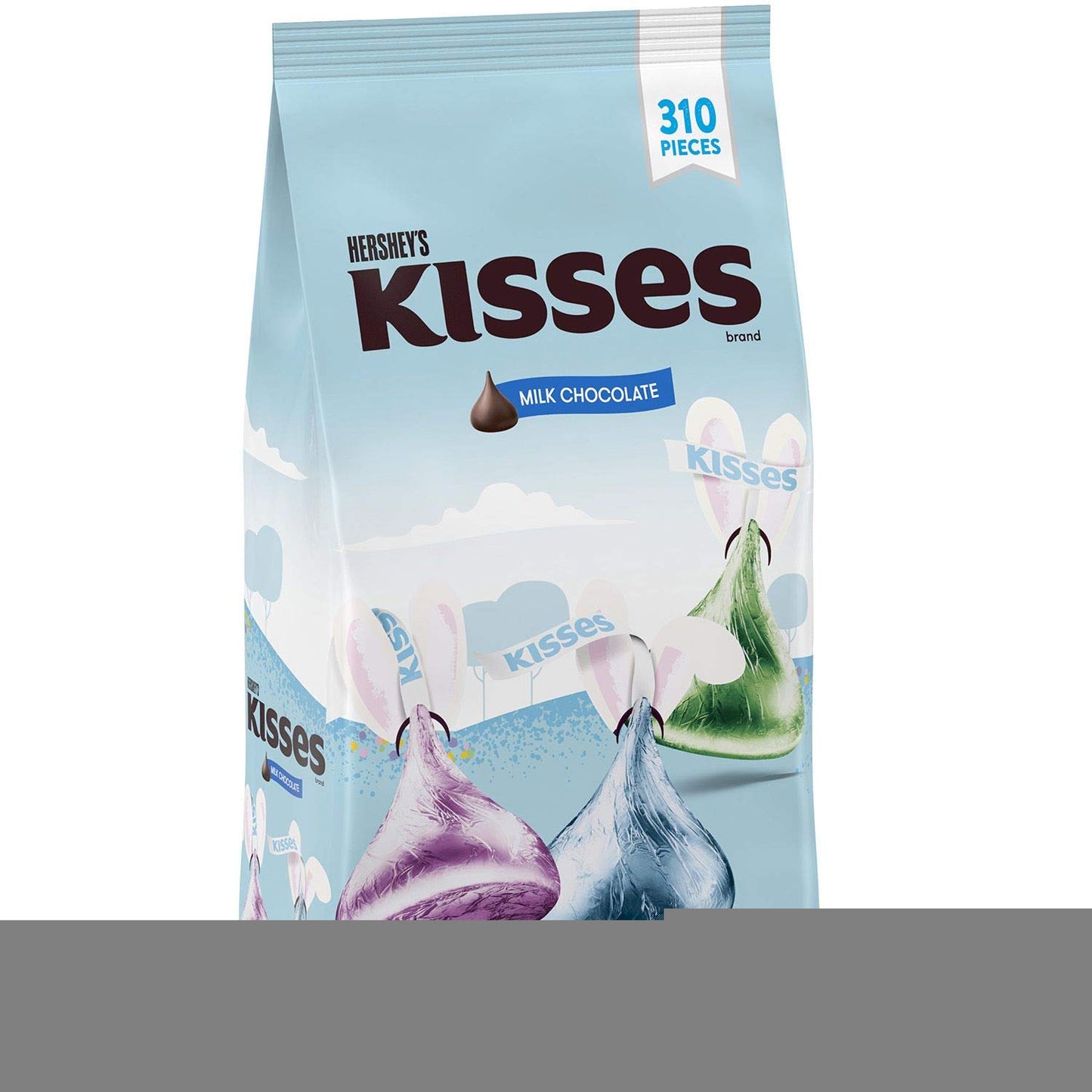 HERSHEY'S Kisses Milk Chocolate Candy, Easter, Bag (52 Oz., 310 pcs.)