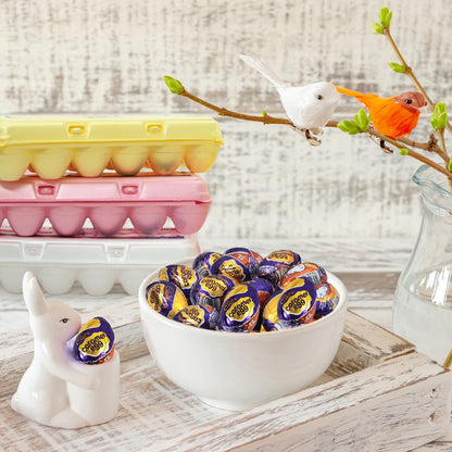 Easter Caramel Eggs in Dozen Cartons, 3 Dozen Cartons Total of 36 Cad Bury Eggs, Great for Egg Hunt, Perfect for Easter Baskets and Seasonal Gifting