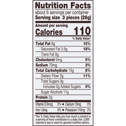 Reese's Zero Sugar Miniatures Dark Chocolate Peanut Butter Cups 5.1 oz Bag - Chocolate Candy & Peanut Butter