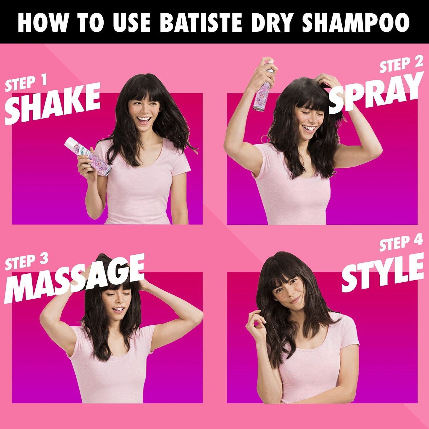 Batiste Instant Hair Refresh Volumizing Dry Shampoo Mini 1.6 Ounce