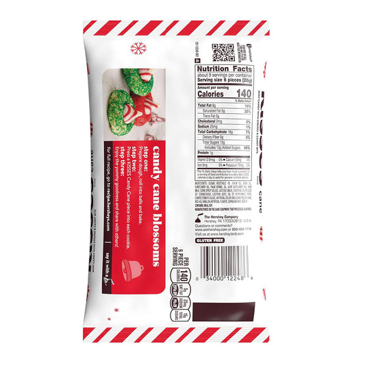 Christmas Candy Cane Flavored Chocolate Drops Bulk 2 Pack of 9.5oz Bags