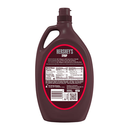 HERSHEY'S Chocolate Syrup Bulk Bottle, 48 oz
