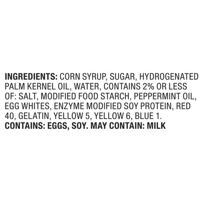 Brach's Peppermint Christmas Nougats, Individually Wrapped Mixed Flavors, Christmas Candy, 11 oz