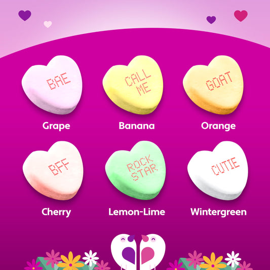 Brach's Tiny Conversation Hearts, Valentine's Day Candy, 10oz