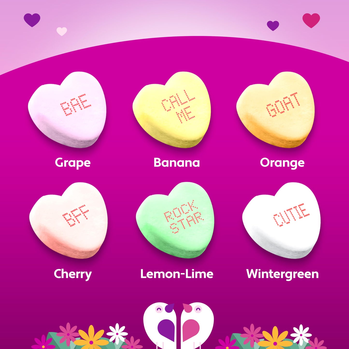 Brach's Tiny Conversation Hearts, Valentine's Day Candy, 10oz
