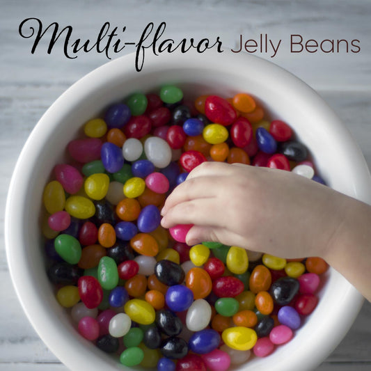 Classic Jelly Beans - 6 Pounds 1000 pieces Bulk Bag, Halloween Candy Bulk, Ideal Bulk Candy for Parties & Gifts, Soft Candy Flavored Jelly Beans for Birthdays & Holidays, Perfect Halloween Candy