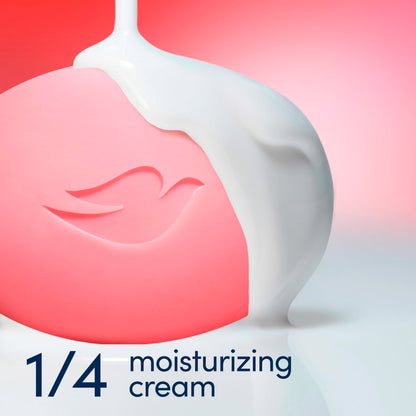Dove Beauty Bar Soap Rejuvenating Pomegranate & Hibiscus Tea 6 Count for Revitalized Skin, Refreshes Skin 3.75 oz