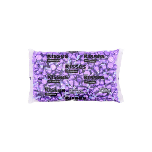 HERSHEY'S KISSES Milk Chocolate Candy Bulk Bag, 66.7 oz