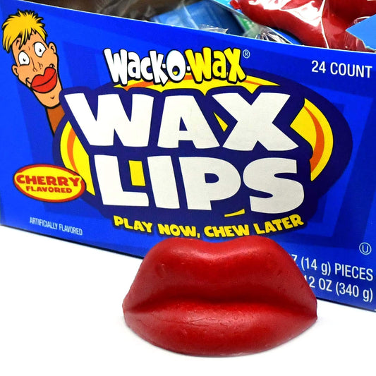 Tootsie Roll Wack-O-Wax 24-Count Box, Cherry Flavor