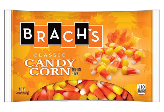 Brach's Candy Corn, Made with Real Honey, Classic Halloween Treat, Large 20 Ounce Bag