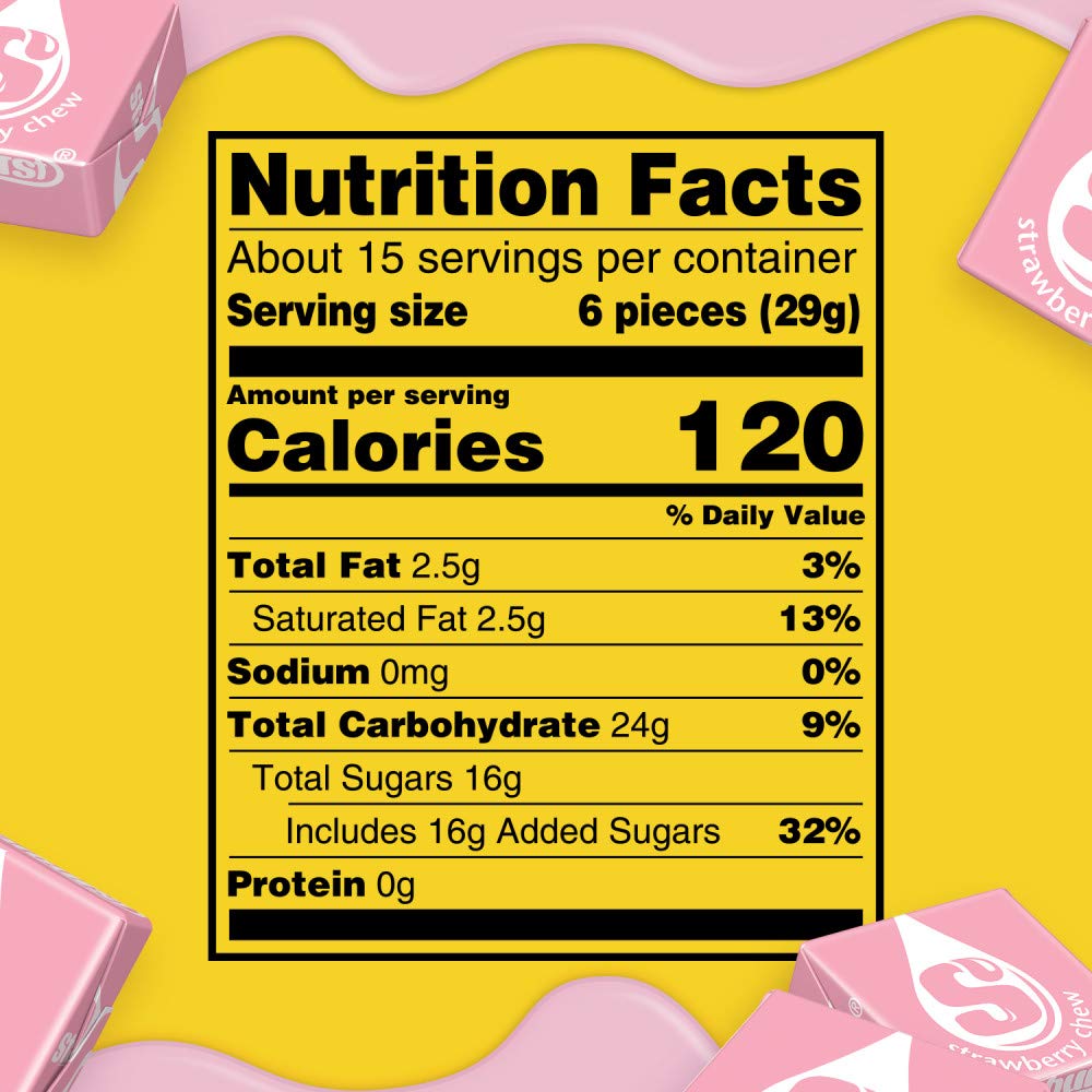 STARBURST All Pink Valentine's Day Fruit Chews Chewy Candy, Sharing Size, 15.6 oz Bag