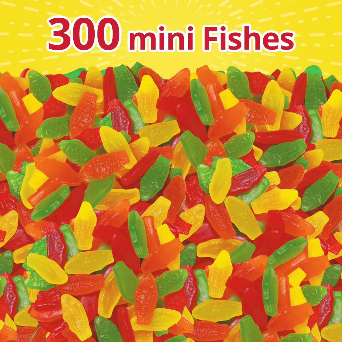 Swedish Mini Fish Gummy Candy Bulk Bag