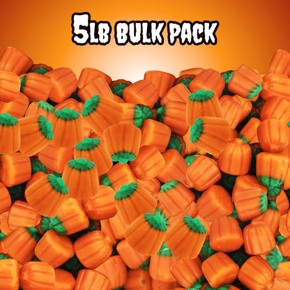 Mellowcreme Pumpkin Candy, Halloween Candy Bulk, Ideal Brachs Pumpkins for Halloween Themed Treat Bags, Perfect Pumpkin Candies for Halloween Parties, Trick or Treating (5 Pounds)