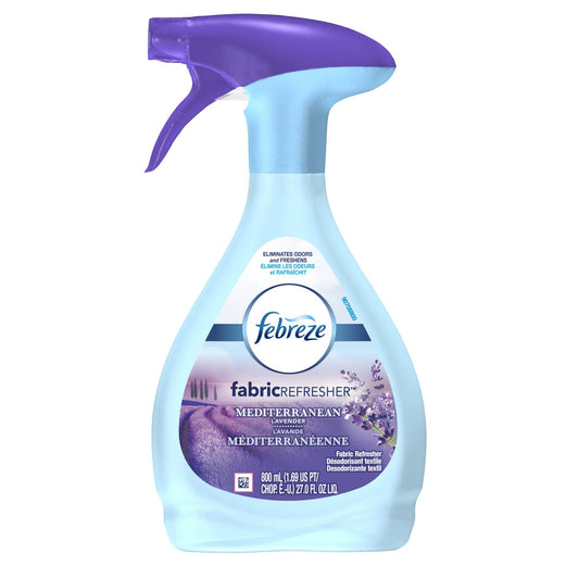 Febreze Odor-Fighting Fabric Refresher, Mediterranean Lavender, 27 fl oz