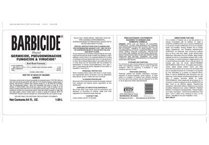 BARBICIDE Disinfecting Jar + Disinfectant