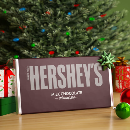 HERSHEY'S Milk Chocolate Candy, Holiday, 3 lb Bulk Bar