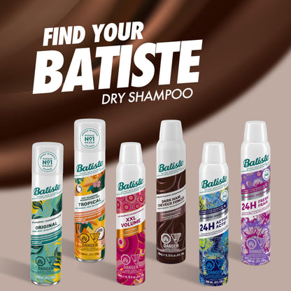 Batiste Dry Shampoo for Dark Hair, 3.81 oz