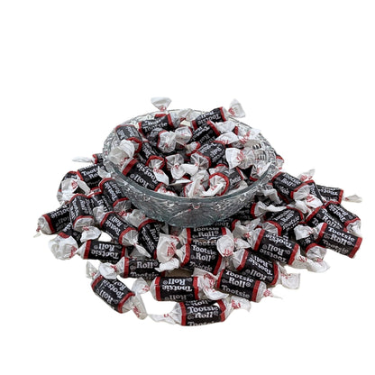 Roll Midgees Chewy Taffy Candy Bulk Pack 1.5-Lbs- Chocolate Midgees, Individually Wrapped Party Candy (24-Oz)
