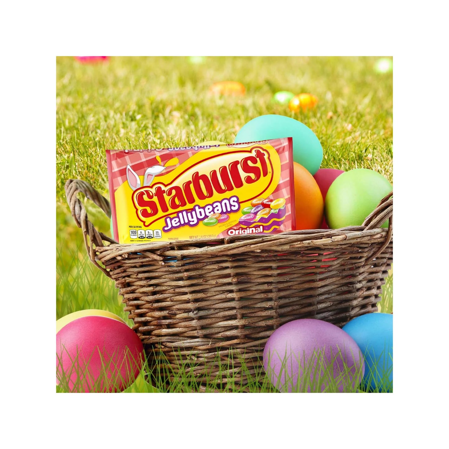 Starburst Jelly Beans – 2-Pack Original Jelly Beans – Sweet Fruit Jelly Candy for Snacking – Delicious Tasting Candy