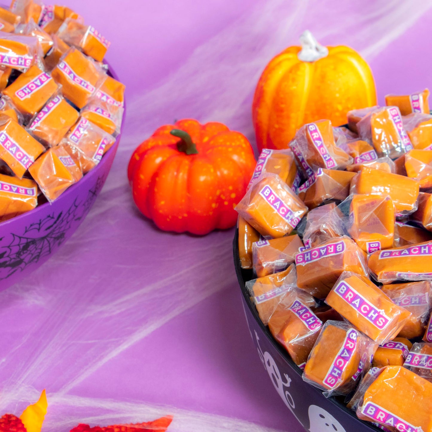Brach's Classic Chewy Caramels, Halloween Candy, Classic Fall Treats, Baking Caramels, 10 Ounce Bag