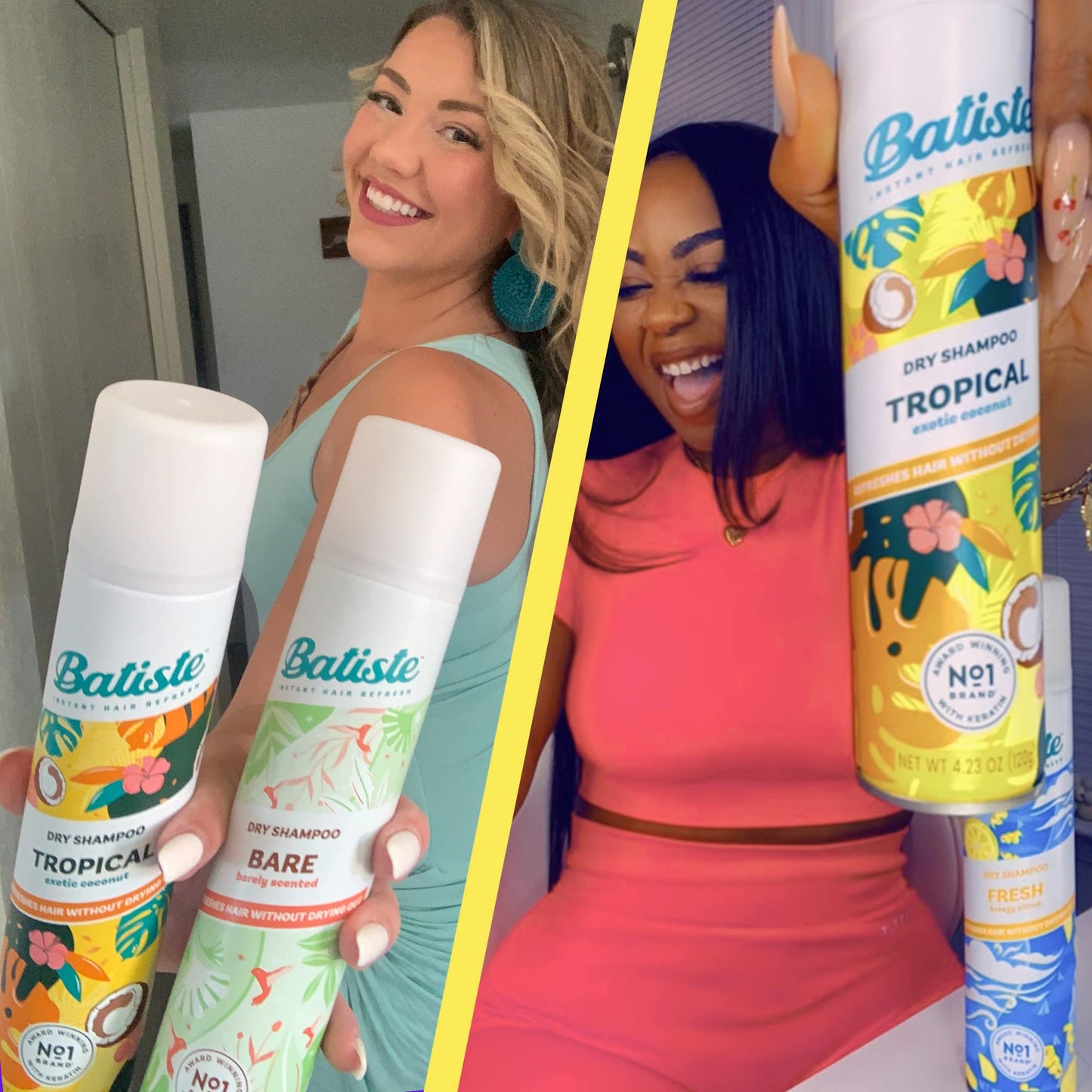Batiste Dry Shampoo Beautiful Brunette, 6.35 fl oz/180g (Packaging may vary)