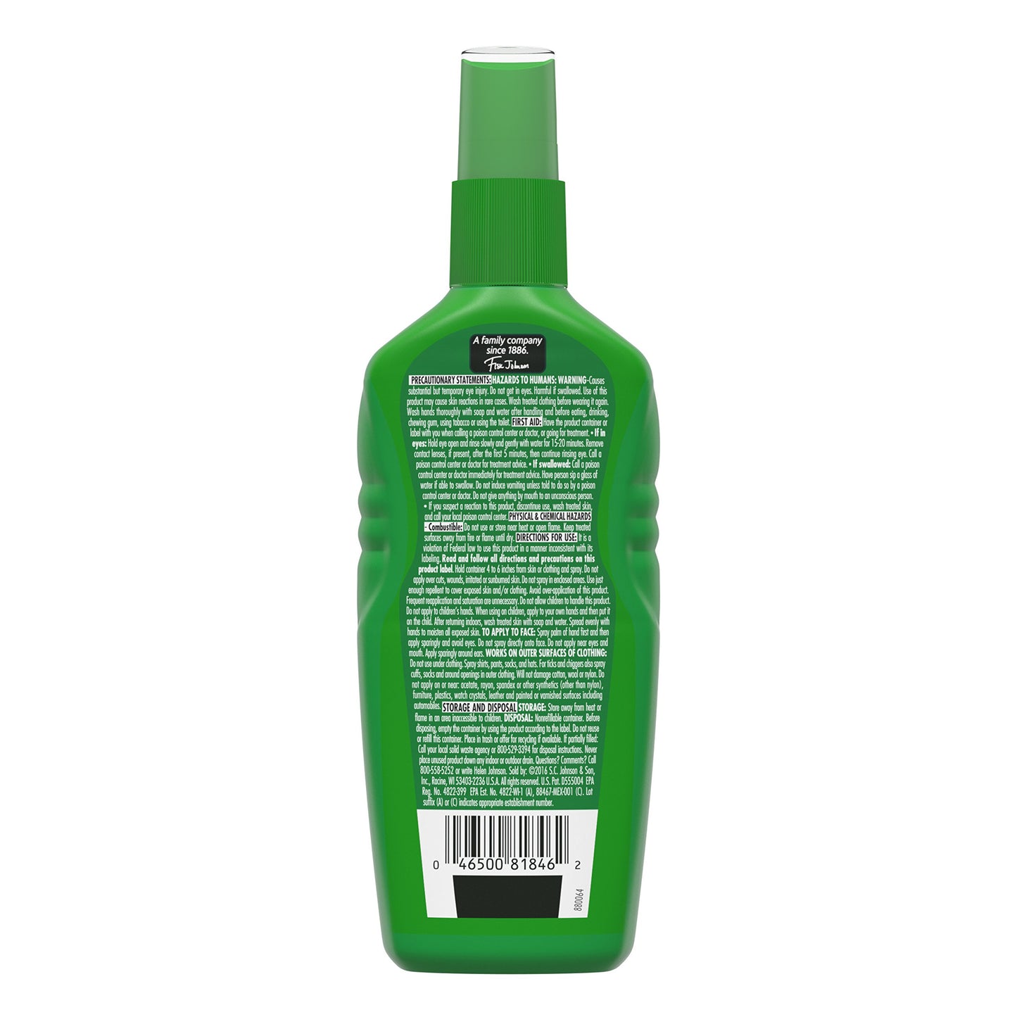 OFF! Deep Woods Sportsmen Insect Repellent Spritz, Bug Spray with Long Lasting Protection from Mosquitoes, 6 oz
