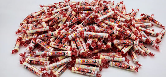 Smarties Candy Rolls Original Assorted Flavors 1 Pound Family Party Bag Vegan Friendly, Gluten Free Bulk Individually Wrapped Hard Candy-Old Fashioned Christmas candy-Christmas candy stocking stuffers-individually wrapped Christmas candy