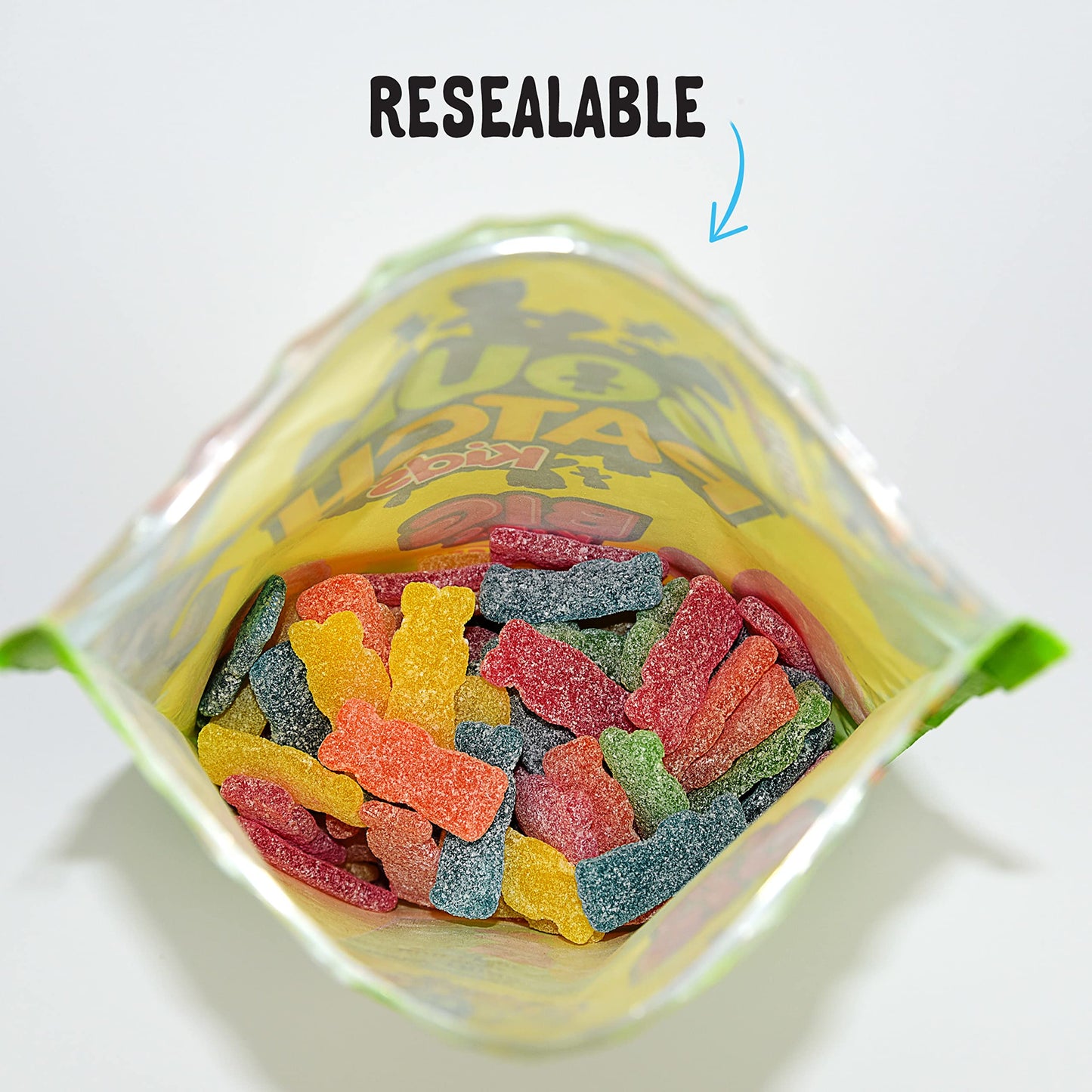 SOUR PATCH KIDS Soft & Chewy Candy, Family Size, Bulk Candy, 4 - 1.8 lb Bags
