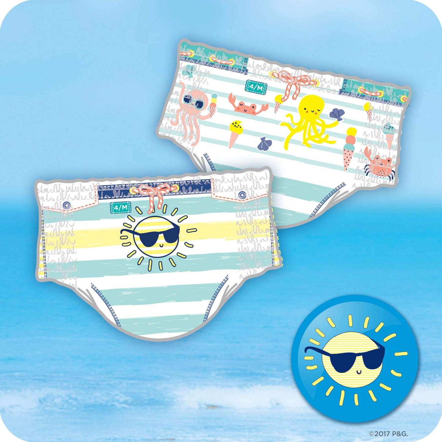Pampers Splashers Size 4-5 9-15 kg Disposable Swim Diapers for Optimal Protection in Water, 11 Pieces