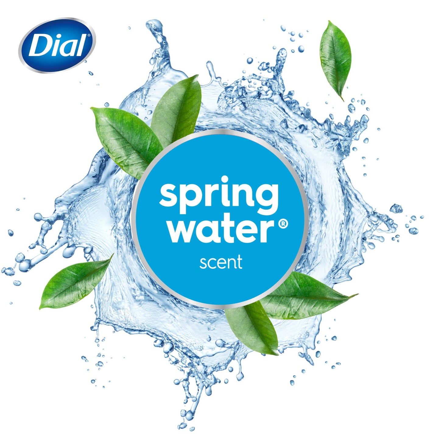 Dial Antibacterial Bar Soap, Spring Water, 32 Bars, 8 Count (Pack of 4)