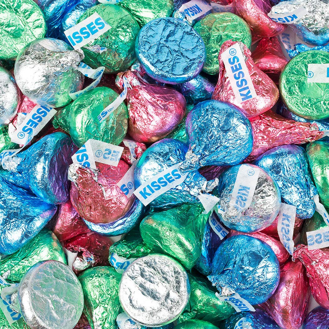 Hershey's Kisses Spring Mix Candy 1lb Easter Candy