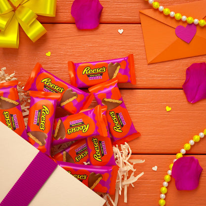 REESE'S Milk Chocolate Peanut Butter Hearts, Valentine's Day Candy Packs, 1.2 oz (36 Count)