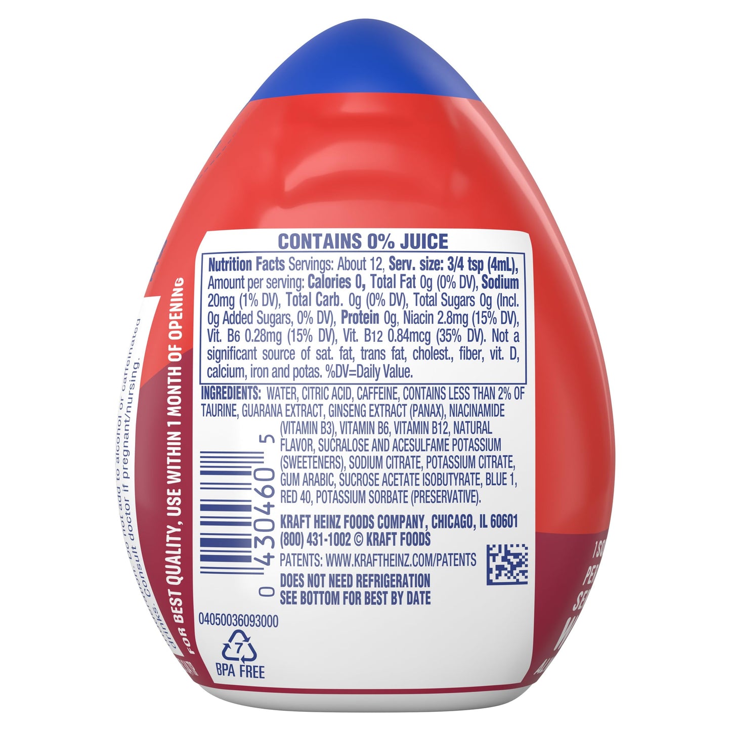 MiO Energy Liquid Water Enhancer, Black Cherry, 1.62 Ounce (Pack of 12)