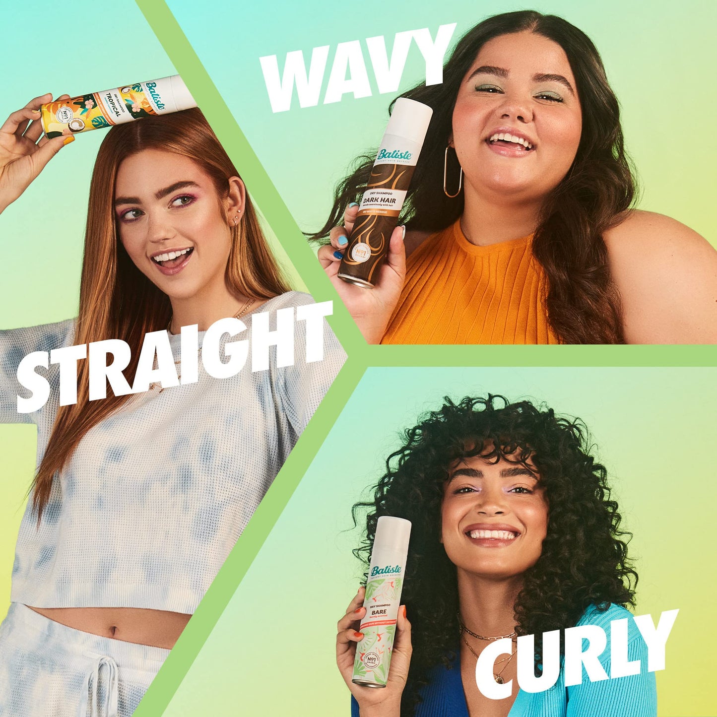 Batiste Dry Shampoo, Bare, 5.71 oz