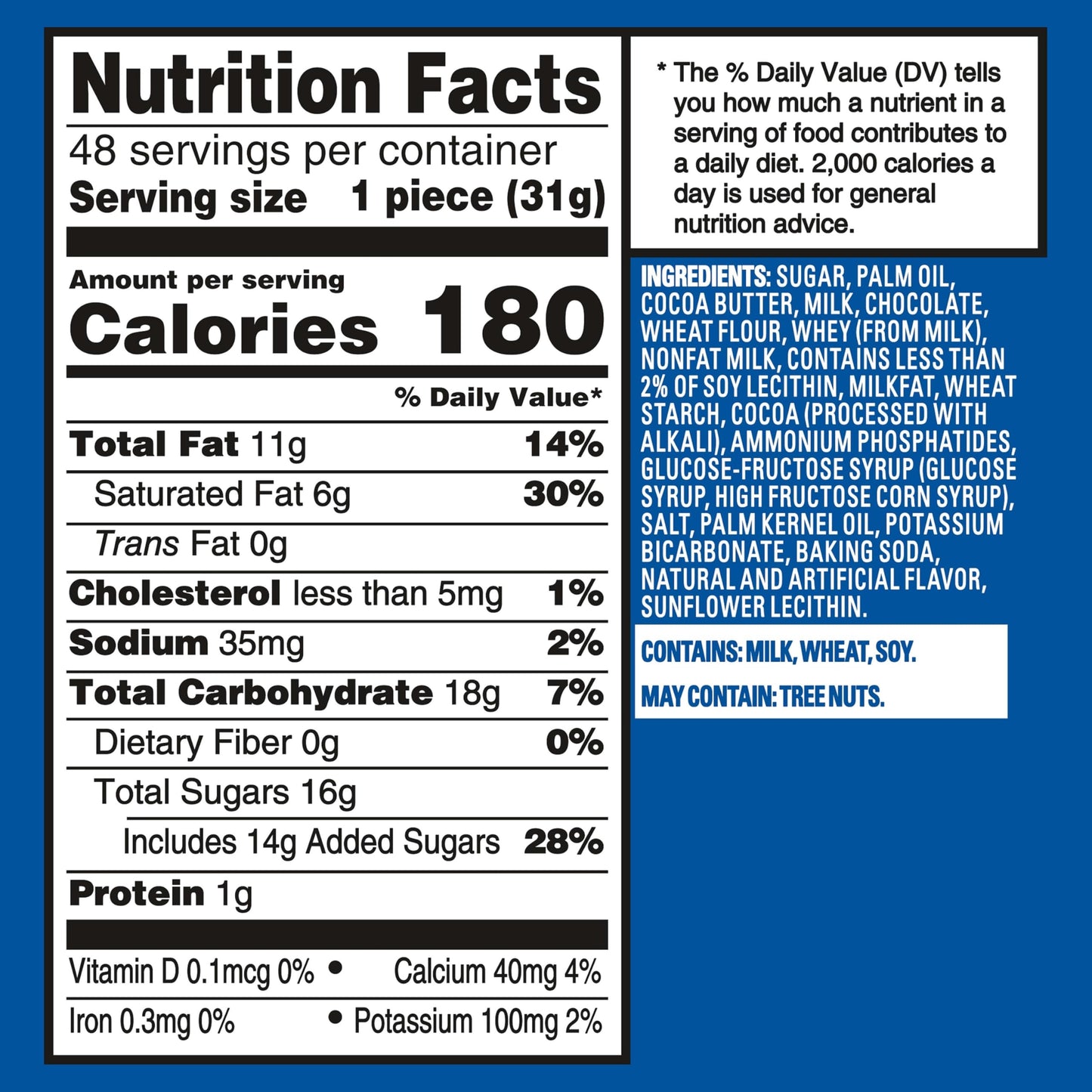 OREO Creme Filled Chocolate Candy Easter Egg, Bulk Easter Candy, 48 - 1.09 oz Eggs