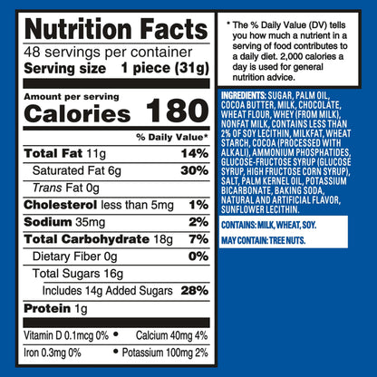 OREO Creme Filled Chocolate Candy Easter Egg, Bulk Easter Candy, 48 - 1.09 oz Eggs