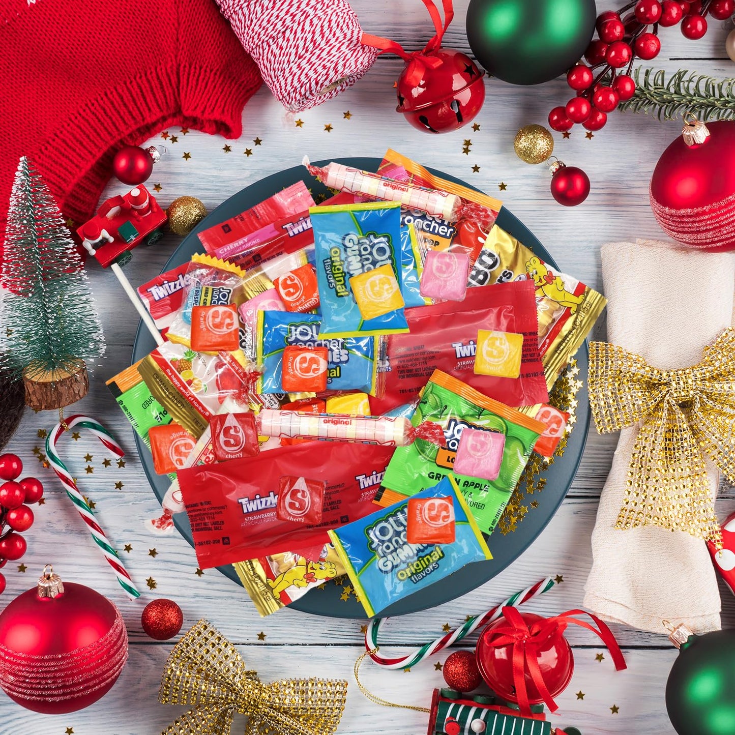 Bulk Candy Variety Pack - 3 lb Large Assorted Individually Wrapped Party Candies Mix for Pinata Fillers, Classrooms, Candy Bowls & Holiday Party Favors