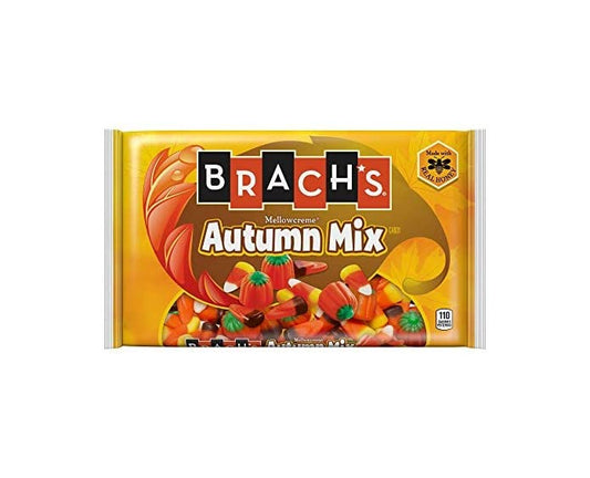 Autumn Mix; Candy Corn, Mellowcreme Pumpkin & Indian Corn 2 Pack | Made With Real Honey | Harvest Halloween Thanksgiving Autumn Fall Delights - Brach's