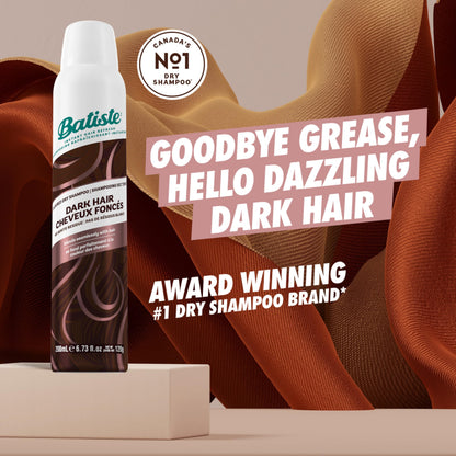 Batiste Dry Shampoo for Dark Hair, 3.81 oz