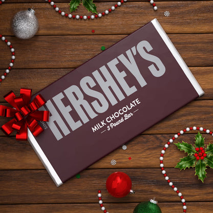 HERSHEY'S Milk Chocolate Candy, Holiday, 3 lb Bulk Bar