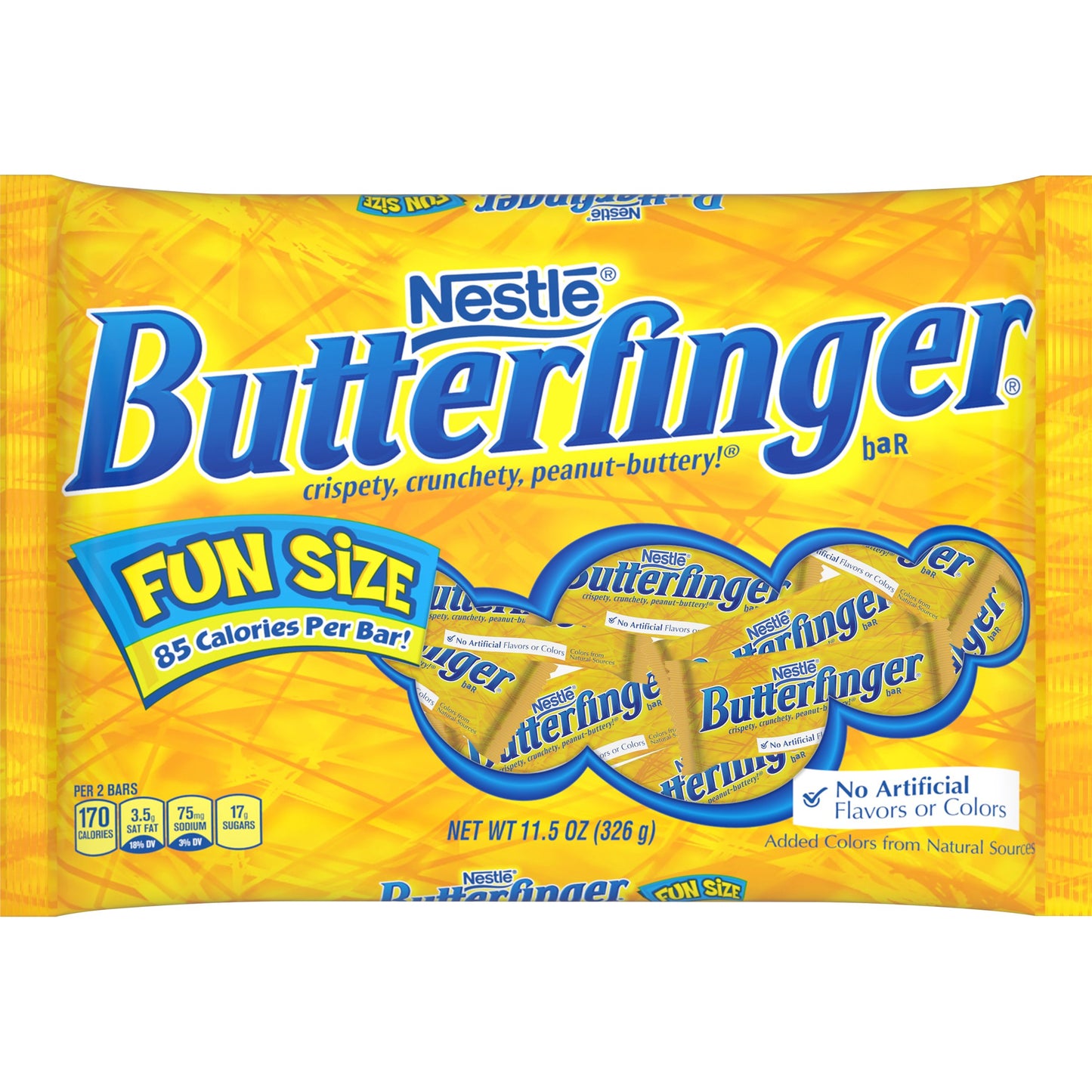 Butterfinger Chocolate Bars, Fun Size, 11.5 oz