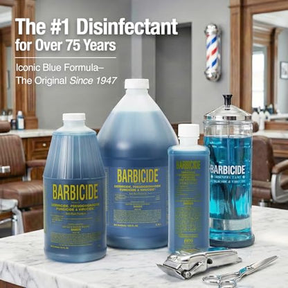 BARBICIDE Disinfecting Jar + Disinfectant