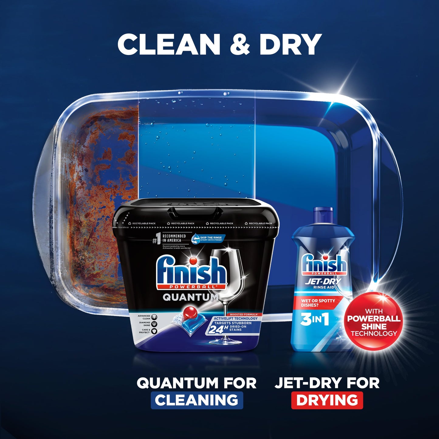 Finish Power Quantum Detergents